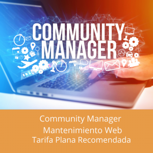 Representa tarifa plana Community Manager recomendada