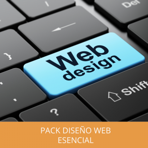 Representa producto para contratar online pack diseño web