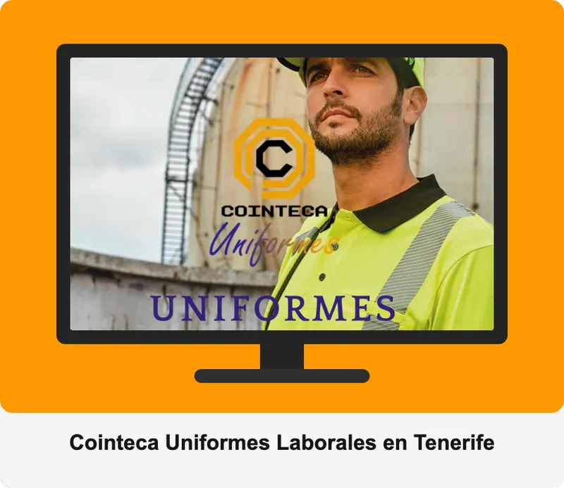 Diseño web realizado para Cointeca, empresa de venta de uniformes laborales en Tenerife