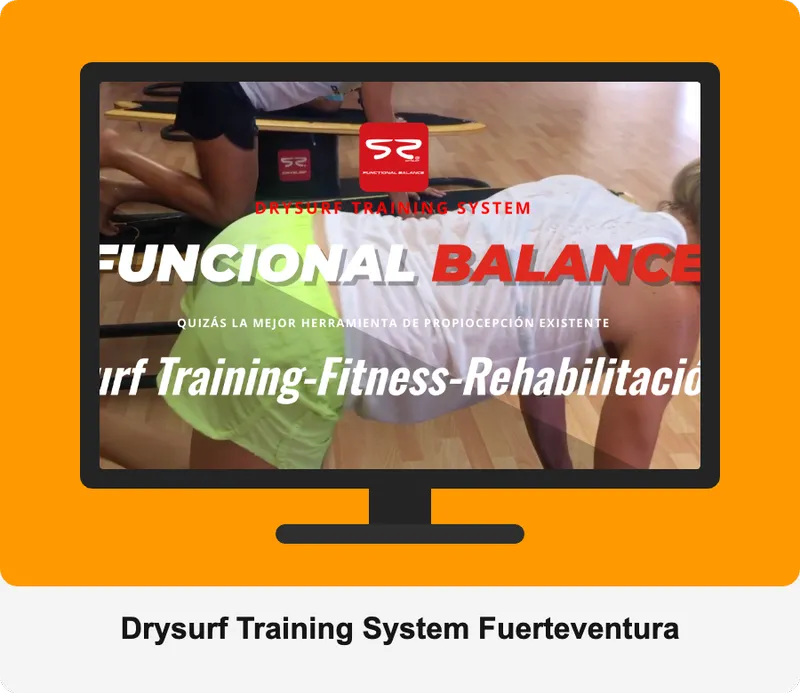 Diseño web realizado para la empresa Drysurf Training System de entrenamiento funcional para todos los deportes